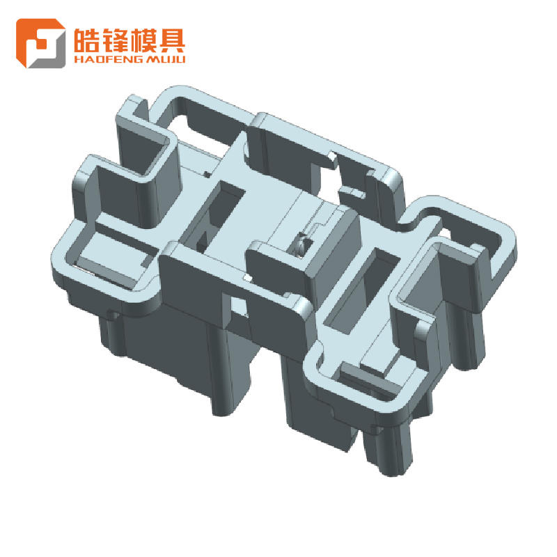 Hot Runner Wire Two Flat Hole Module Seat Injection Mould
