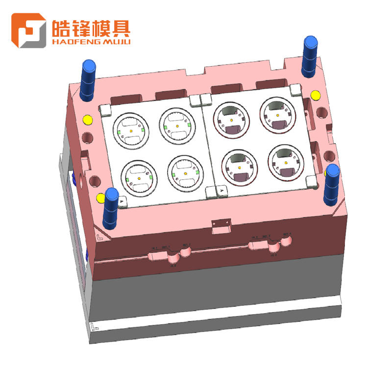 Heat Flow Bull LED Face Ring Injection Mould