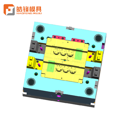 Open Heat Flow Moral French 4 - bit Wireless Lower Cover Injection Mould