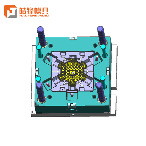 Open Heat Flow Moral French 4 - bit Wireless Lower Cover Injection Mould