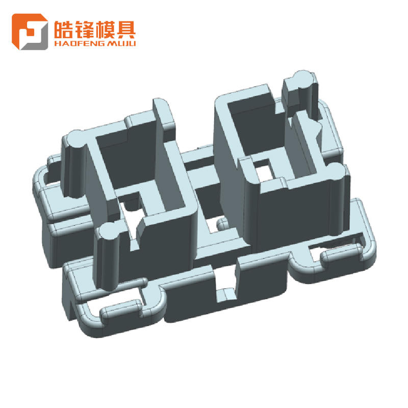 Hot Runner Wire Two Flat Hole Module Seat Injection Mould