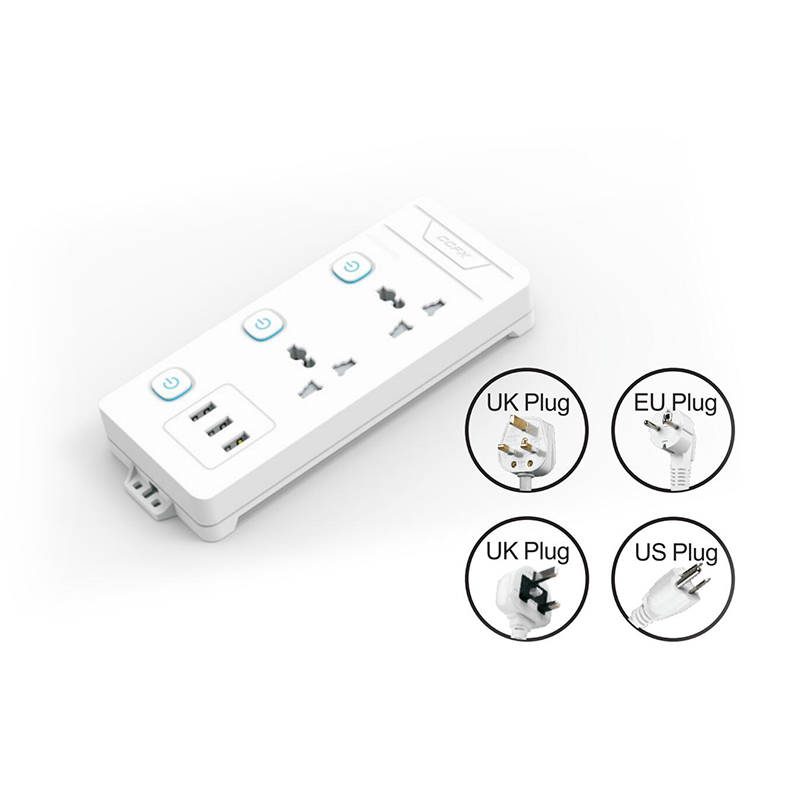 UNS-3K2U Multiple Socket Outlet